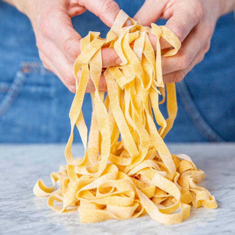 Recette de Tagliatelle - Faire des pâtes fraîches maison