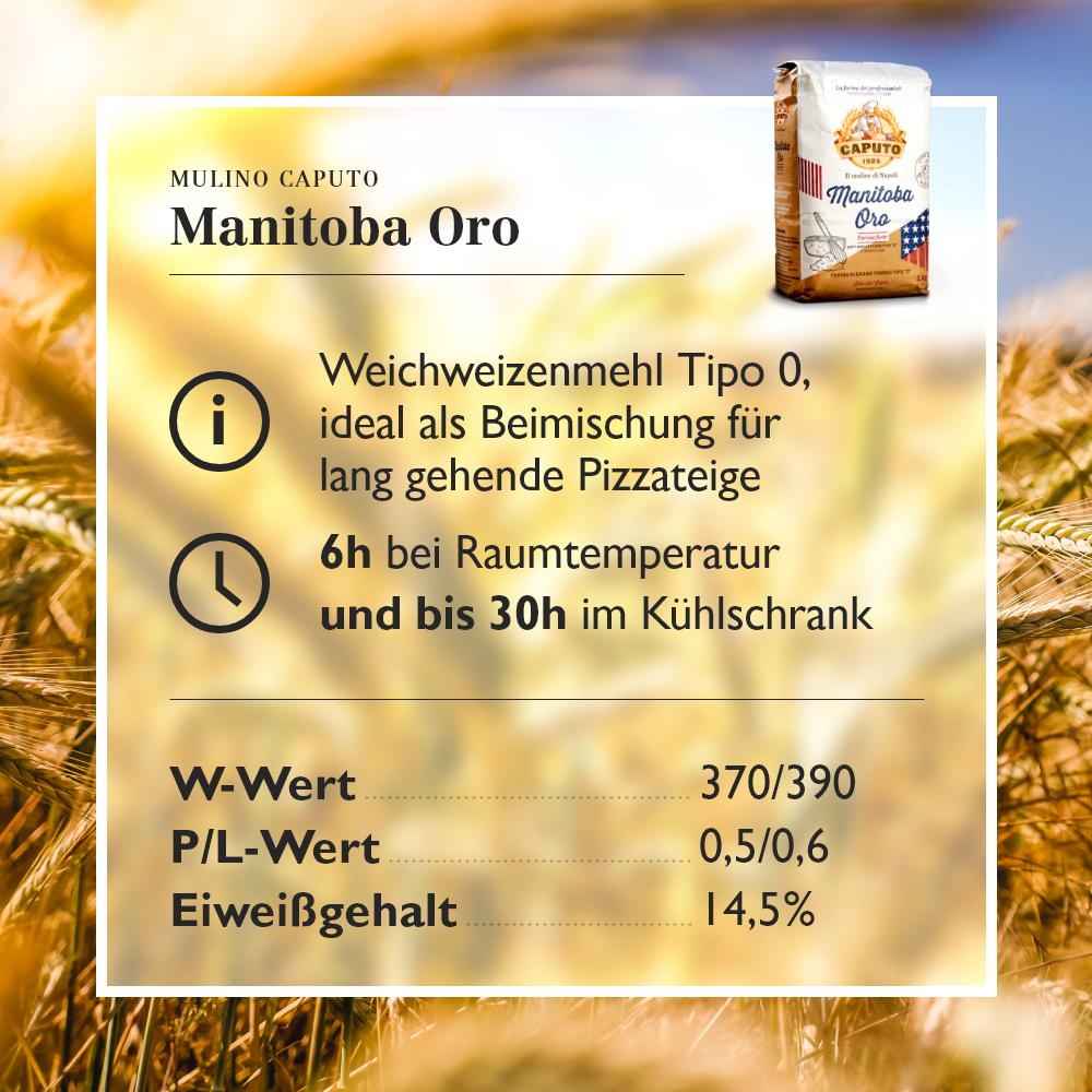 Farine de blé Manitoba type 0 - 5 kg - Meilleur du Chef